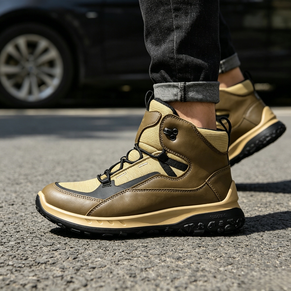 Streetwear Brands 2026 - Scarpe in Pelle a Collo Alto