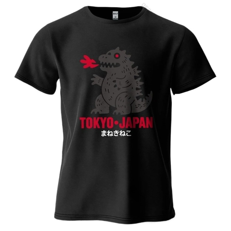 Streetwear Brand Drops - T-shirt da uomo 100% cotone oversize