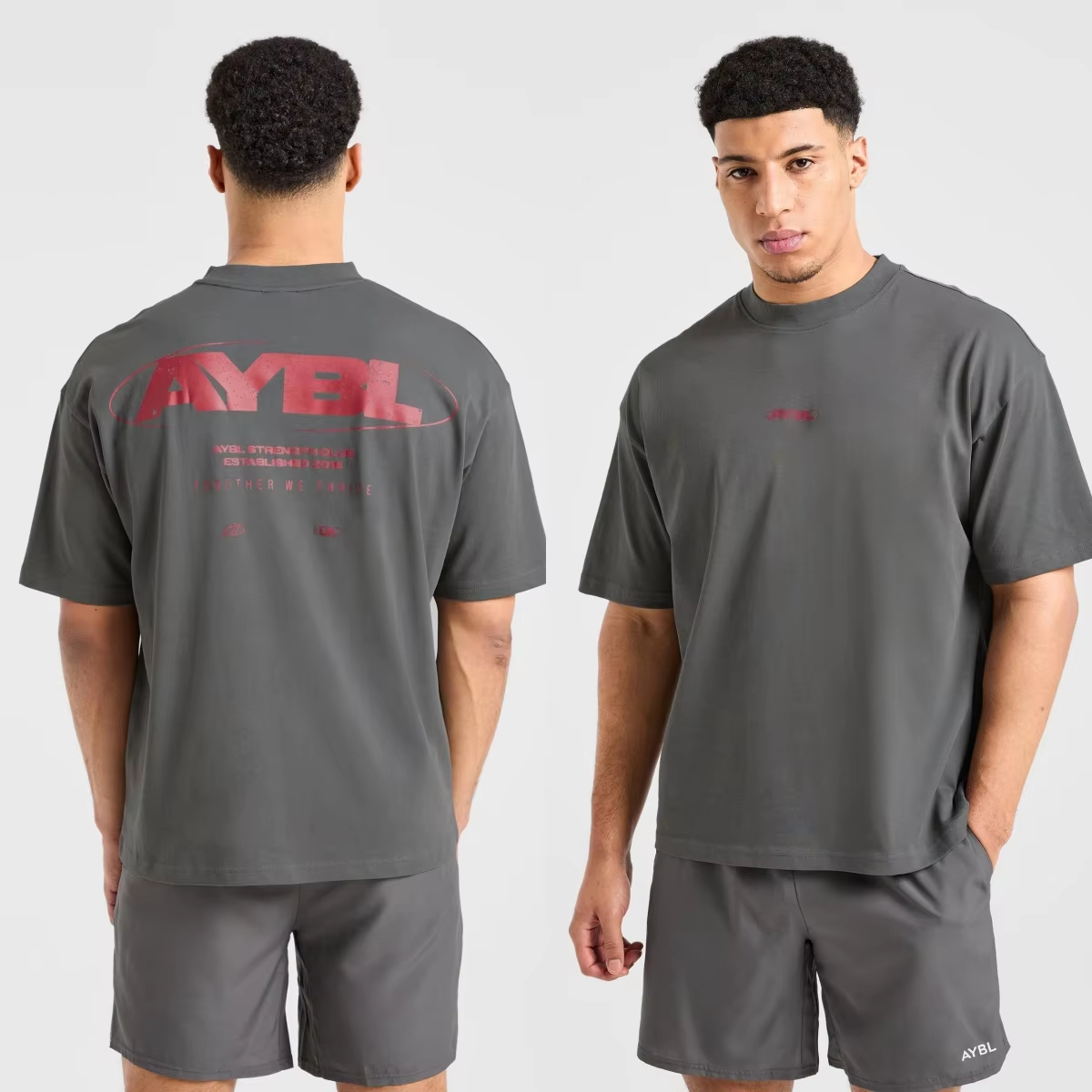 Streetwear Brands Logo - T-shirt con Logo Classico GYM, Marca