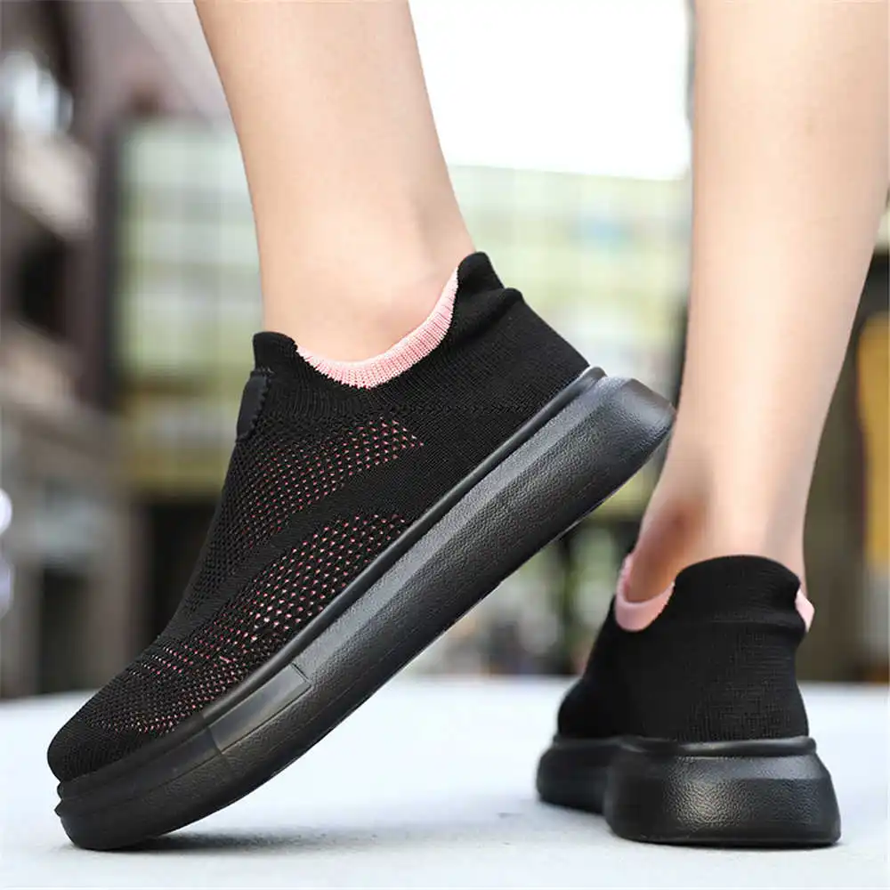 Streetwear Brand Drops - Calze con plateau scarpe marroni per
