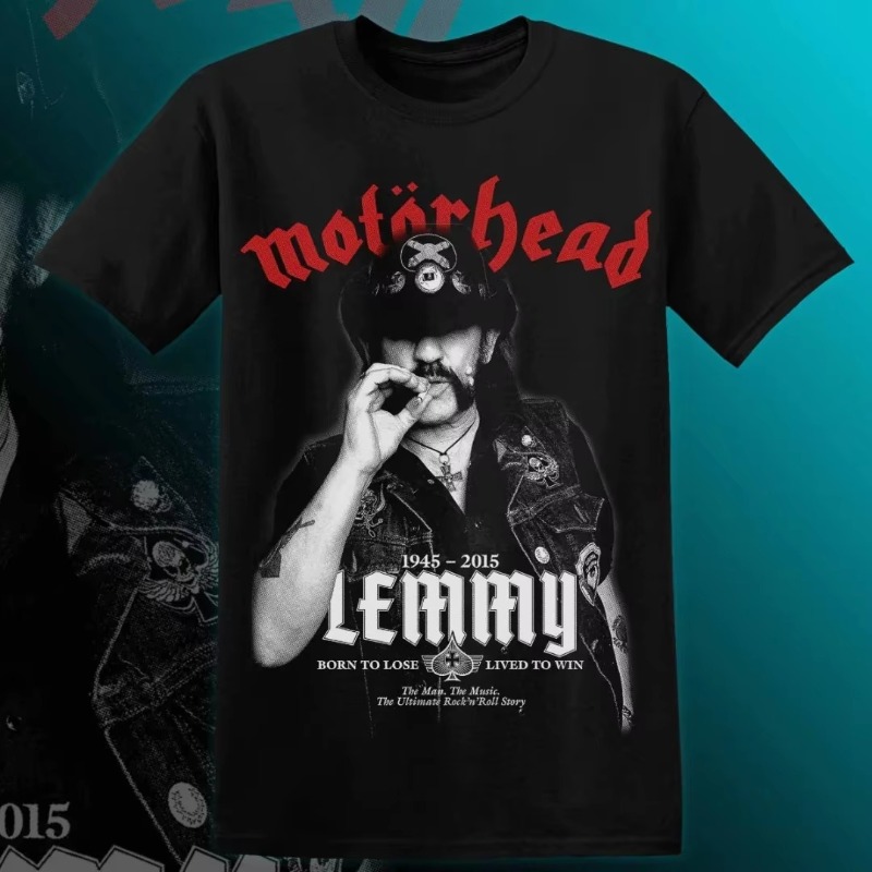 T-Shirt MOTÖRHEAD LEMMY per Uo - Streetwear Brand Marketing recensione e prezzo