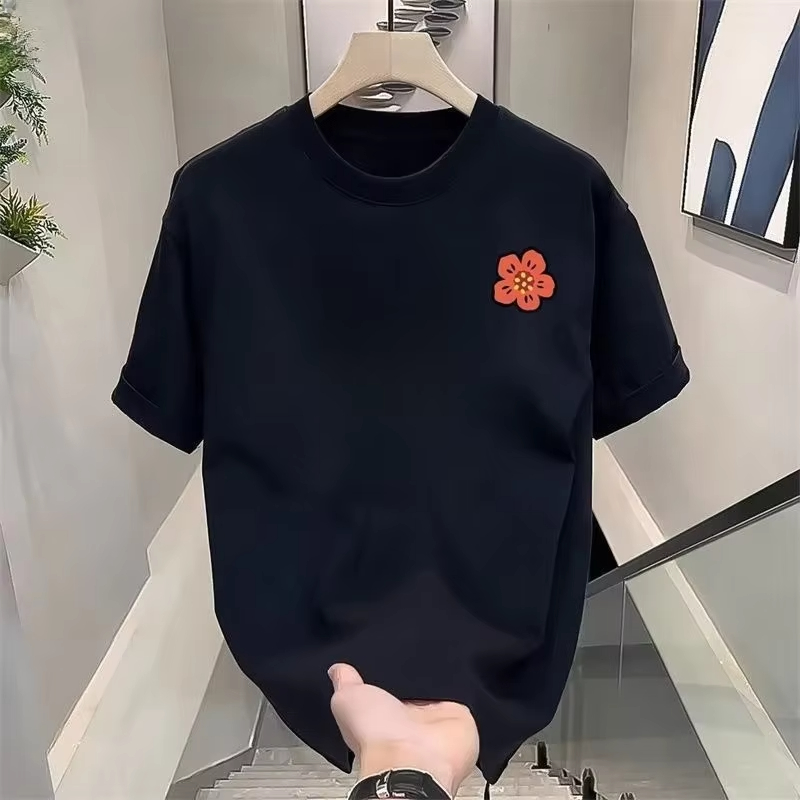 T-shirt in cotone con stampa f - Streetwear Brand With Flowers recensione e prezzo