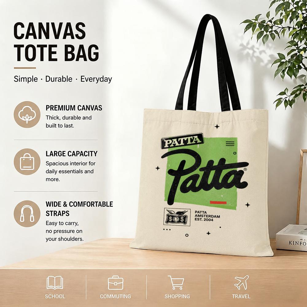 Borsa in tela Patta, marca di  - Streetwear Brand Bag recensione e prezzo