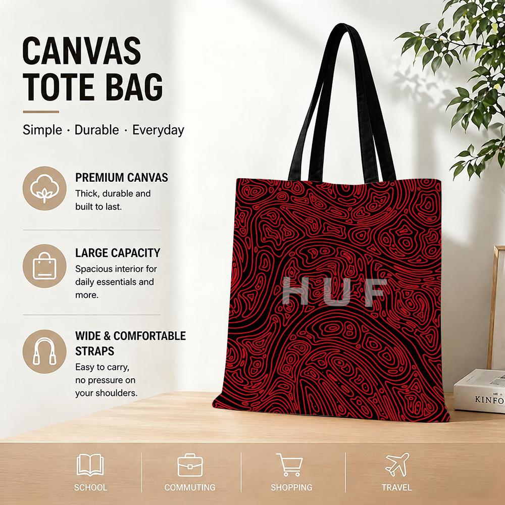 Borsa in tela Huf Fashion Stor - Streetwear Brand Bag recensione e prezzo