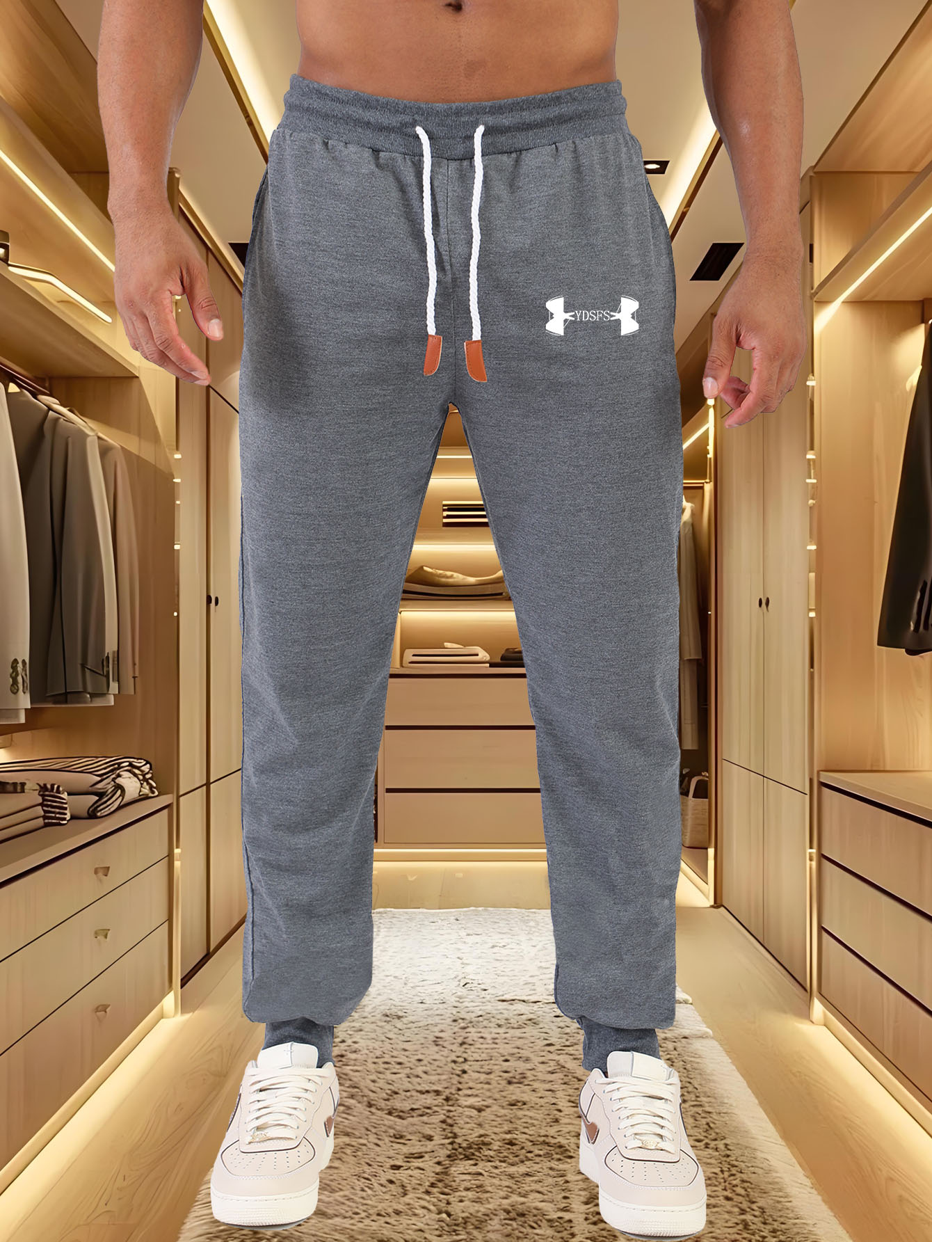 Pantaloni Jogger da Uomo con L - Streetwear Brands Logo recensione e prezzo