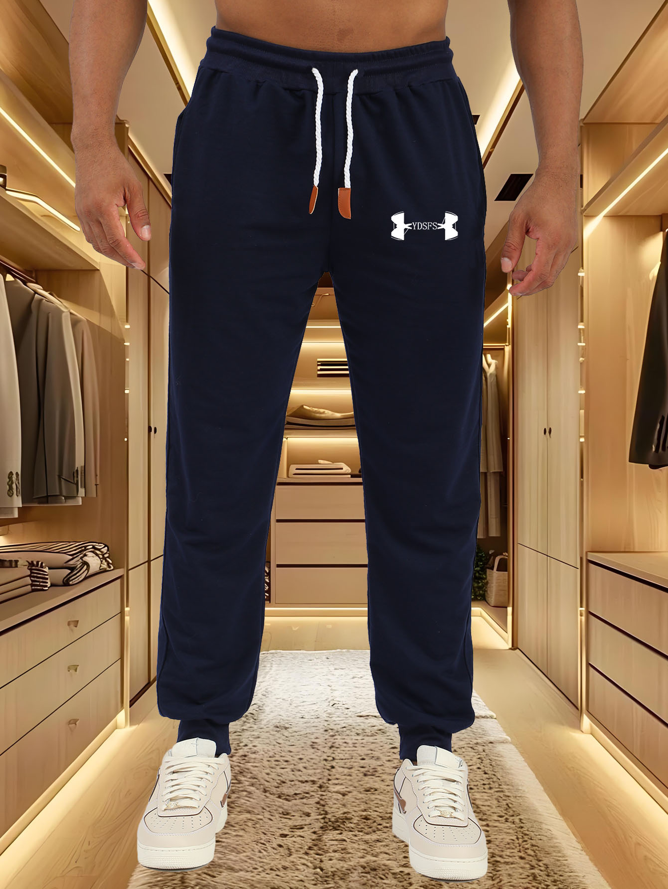 Pantaloni Jogger da Uomo con L - Streetwear Brands Logo recensione e prezzo