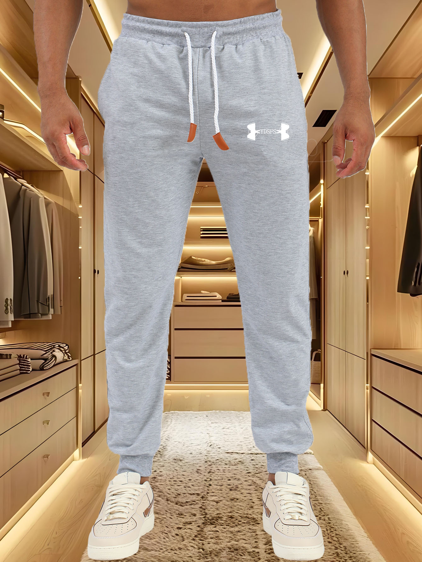 Pantaloni Jogger da Uomo con L - Streetwear Brands Logo recensione e prezzo